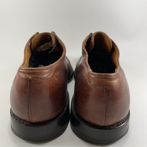 Allen Edmonds Cap Toe Dress Shoes Mens Size 8.5 D Brown Leather - Picture 5 of 9